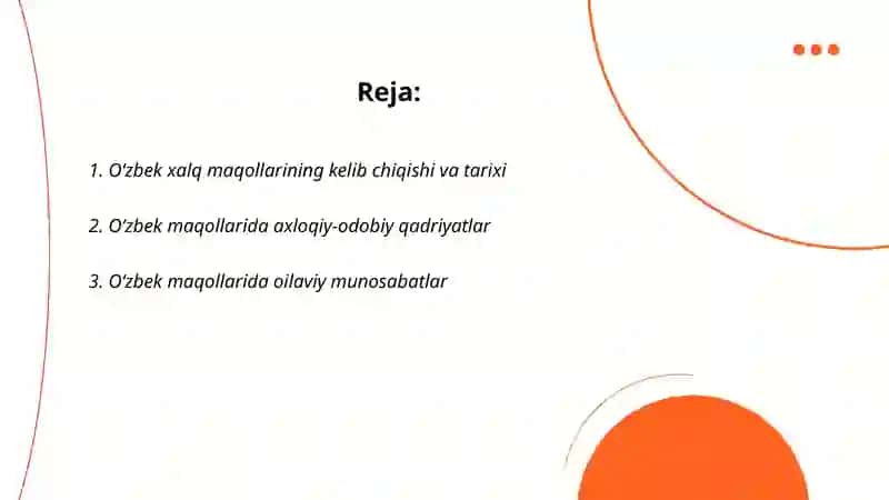 Oʻzbek xalq maqollari 2