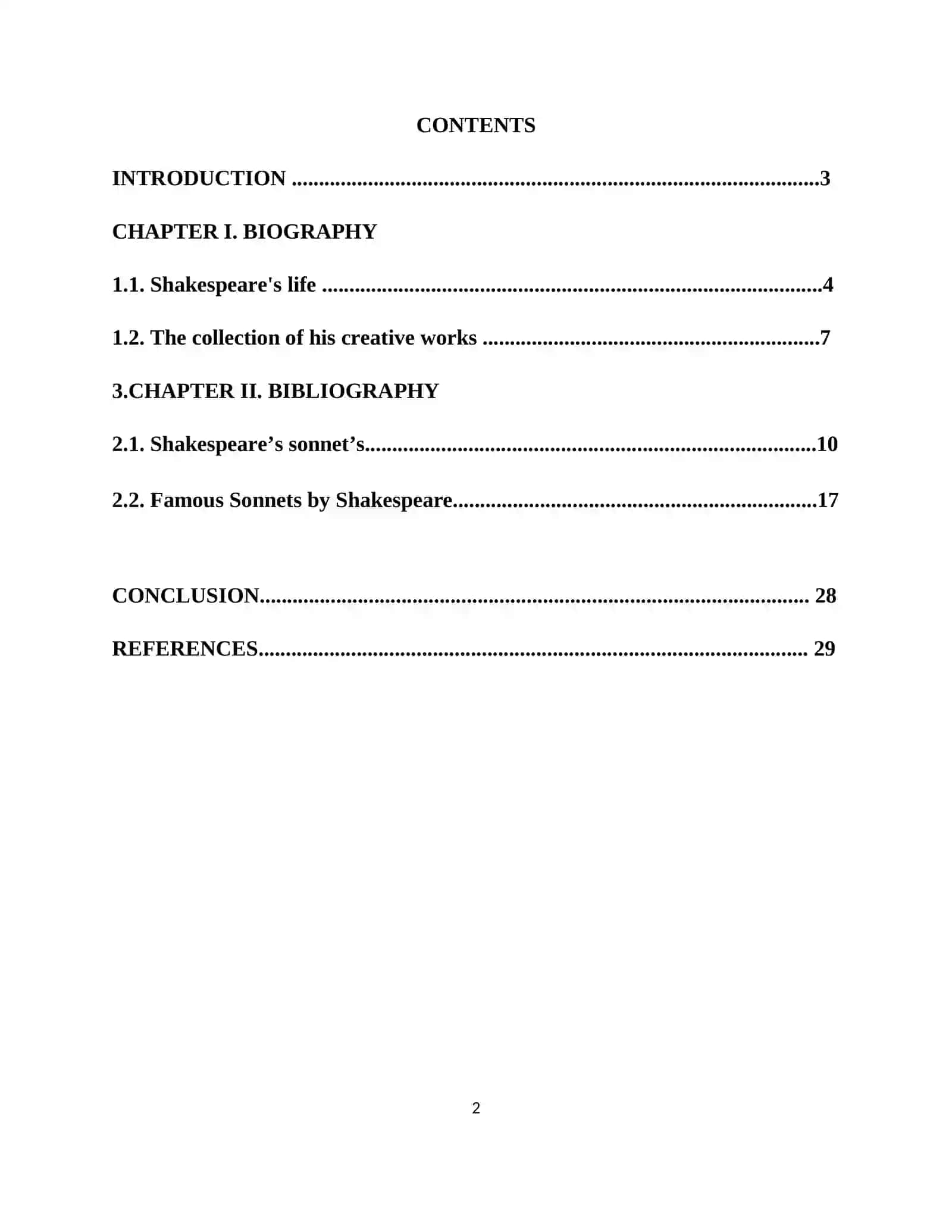 Shakespeare’s Sonnets Course 2