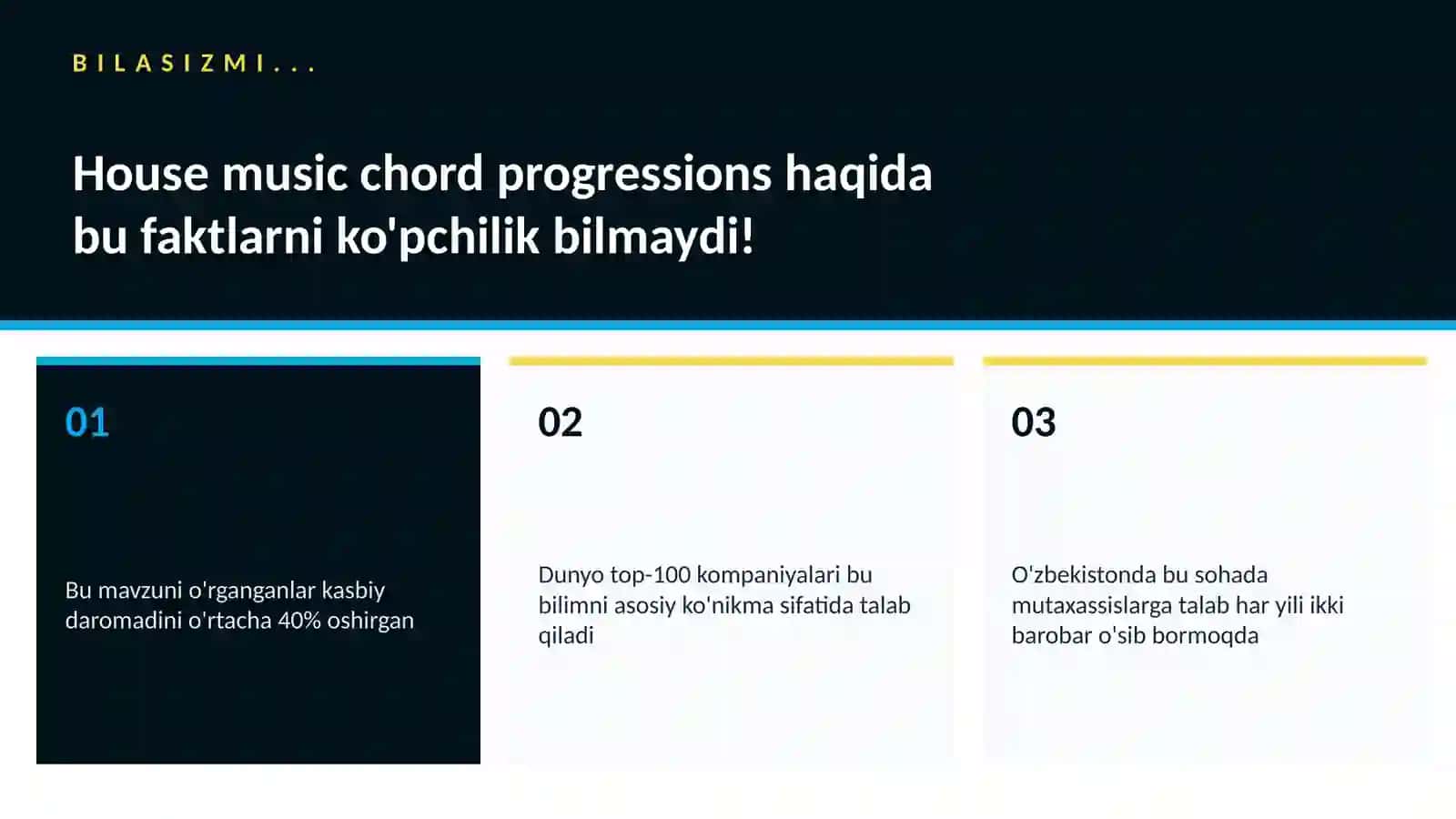 House music chord progressions 2