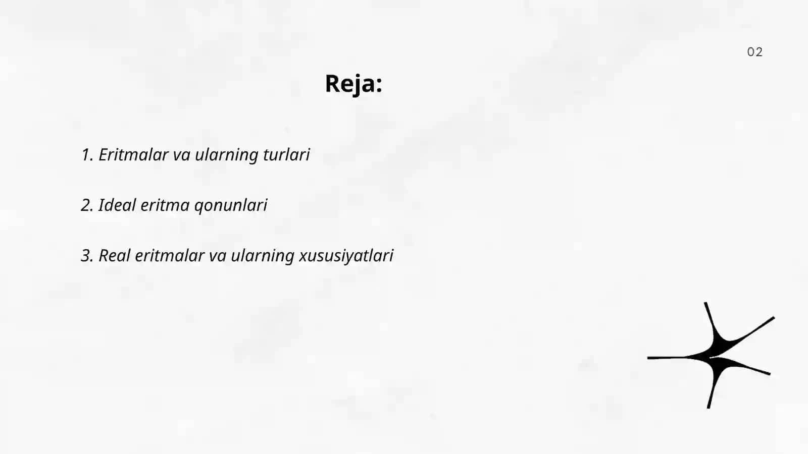 Ideal va real eritmalar 2