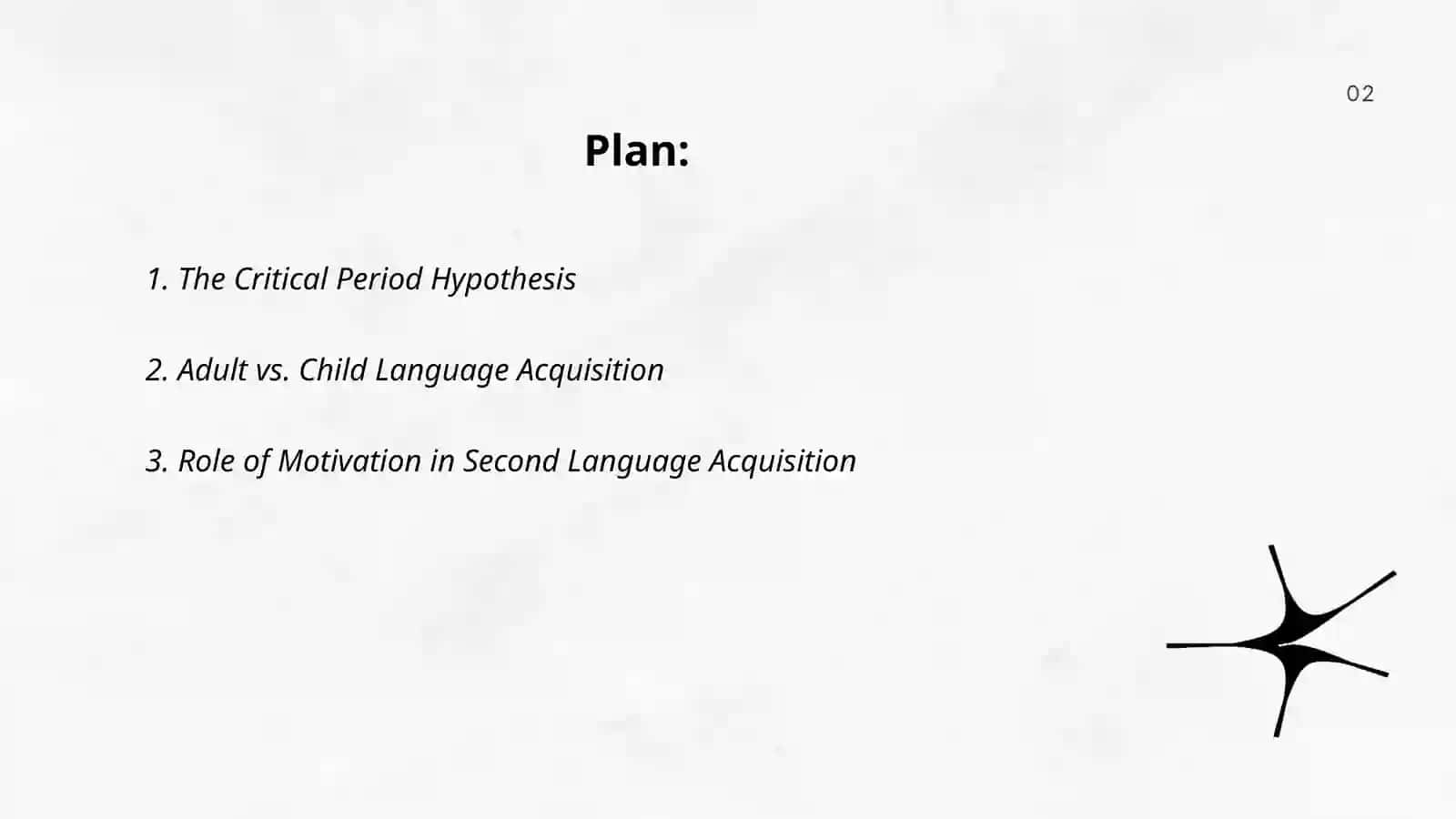 Second language acquisition process for adults learners 2