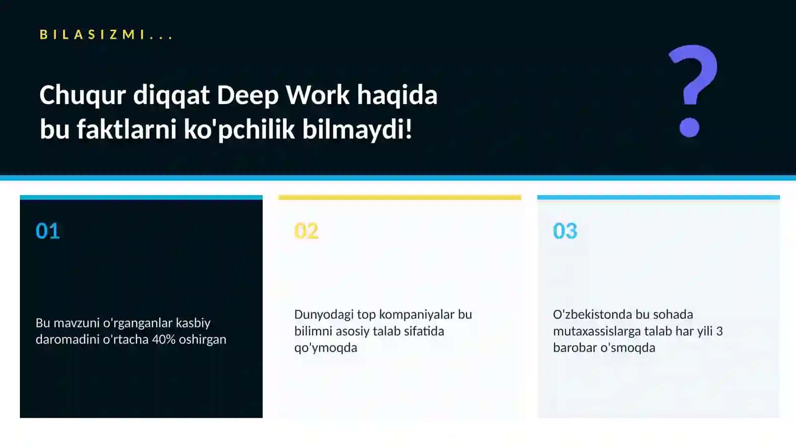 Chuqur diqqat Deep Work 2