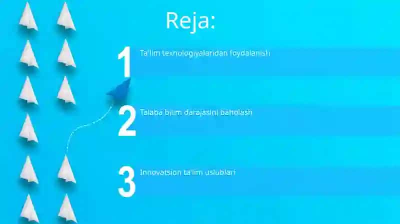 TA'LIM METODLARI VA VOSITALARI 2