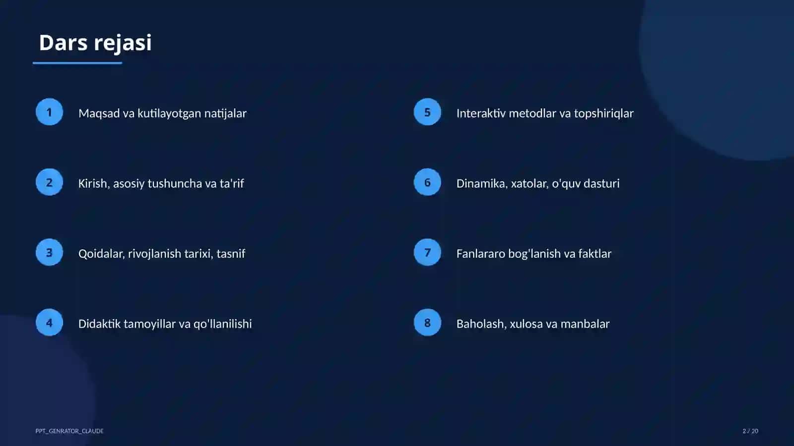 O'zbekistonning geografik o'rni va chegaralari (8-sinf) 2