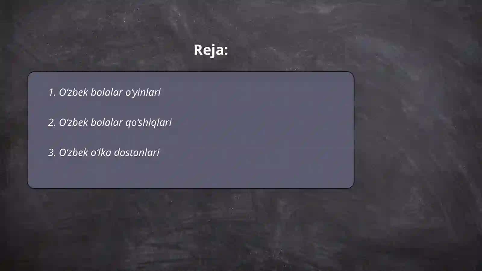 O'zbek bolalar folklori 2