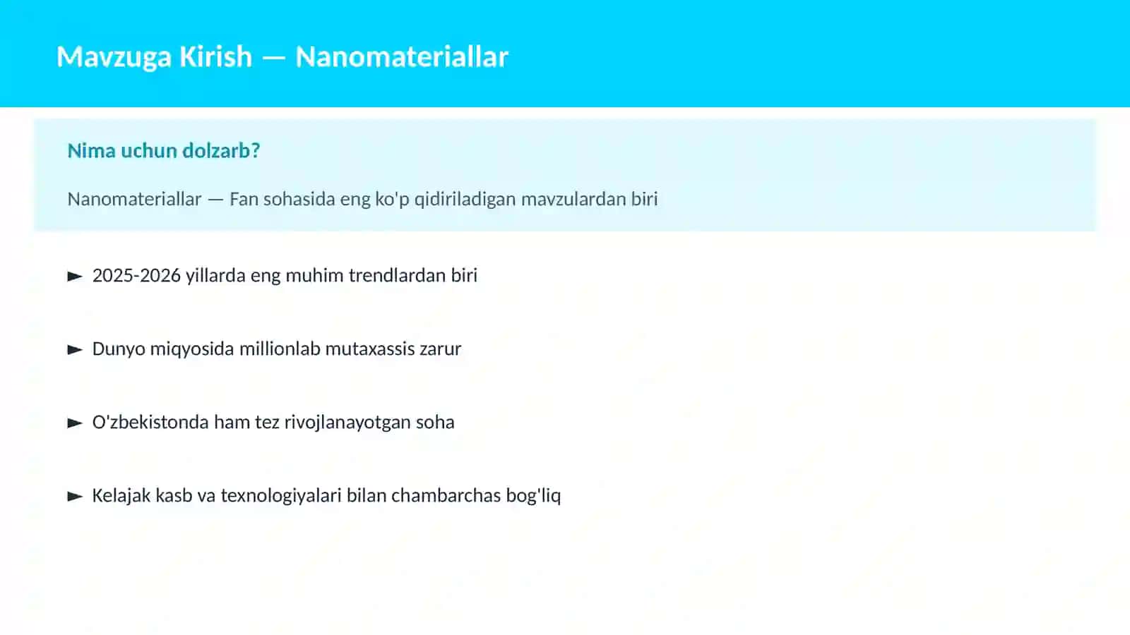 Nanomateriallar 2
