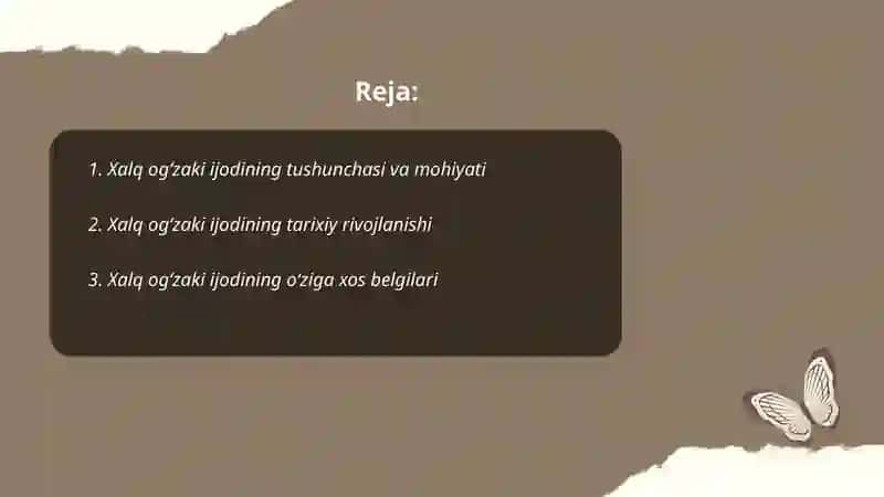 Xalq og‘zaki ijodi 2