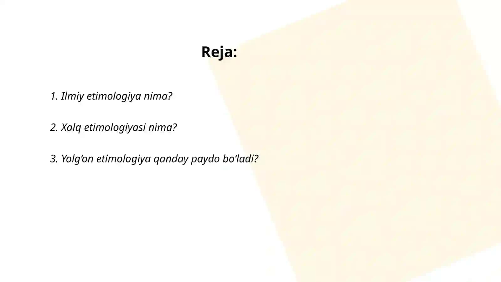 Ilmiy etimologiya, xalq etimologiyasi va «yolg‘on etimologiya» 2
