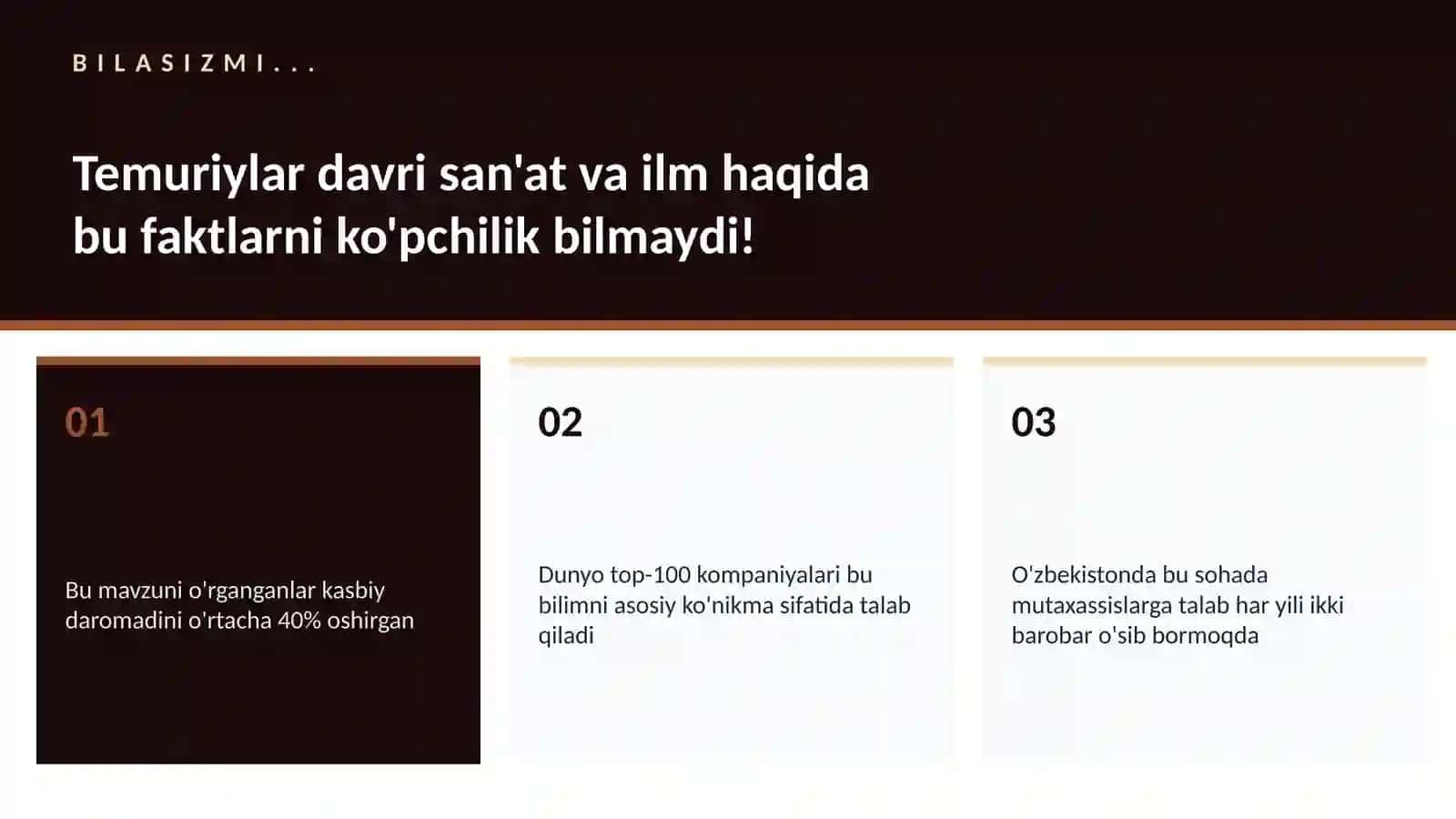 Temuriylar davri san'at va ilm 2