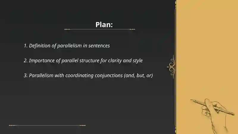 PARALLELISM sentences 2