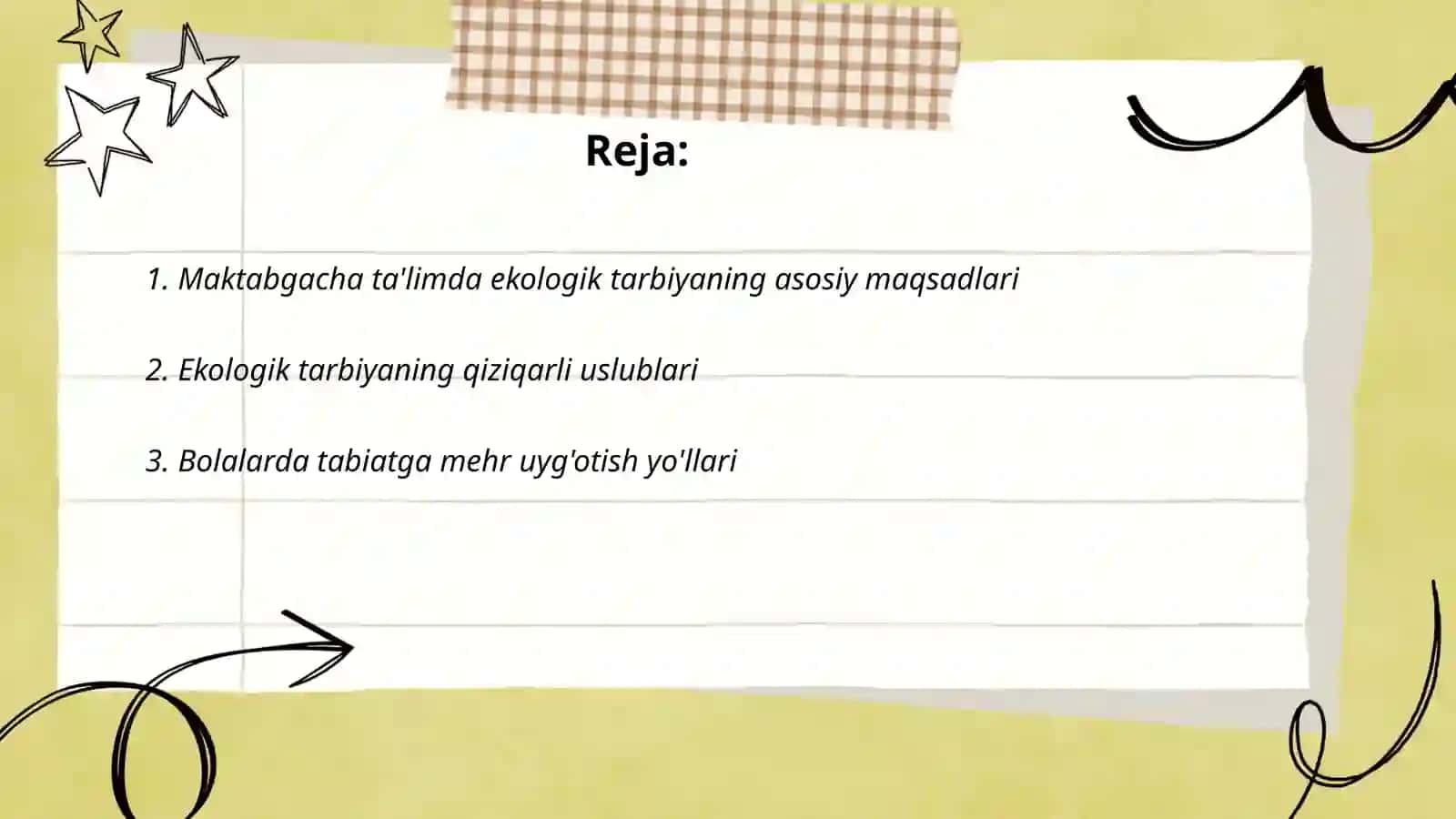 Maktabgacha taʼlim muassasalari ekologik tarbiyaning oʻrni 2