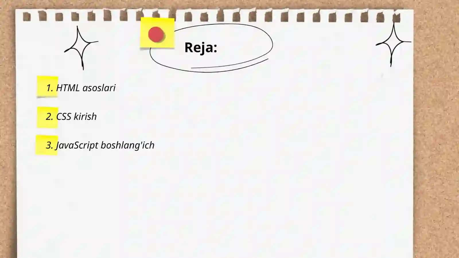 HTML asoslari 2