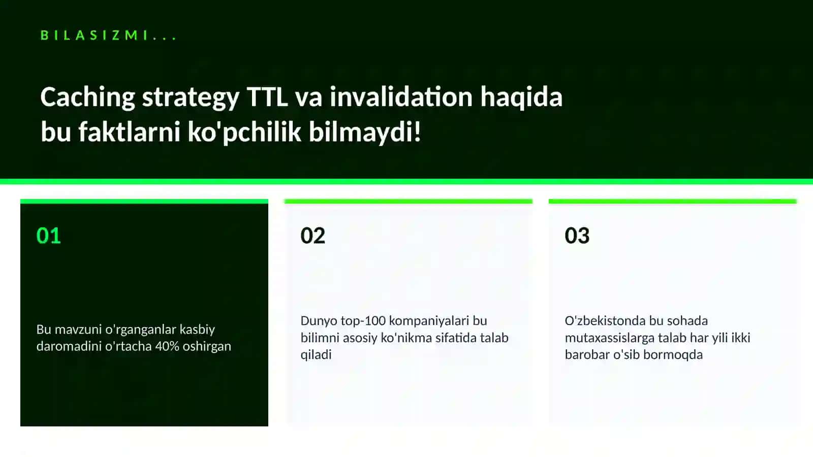 Caching strategy TTL va invalidation 2