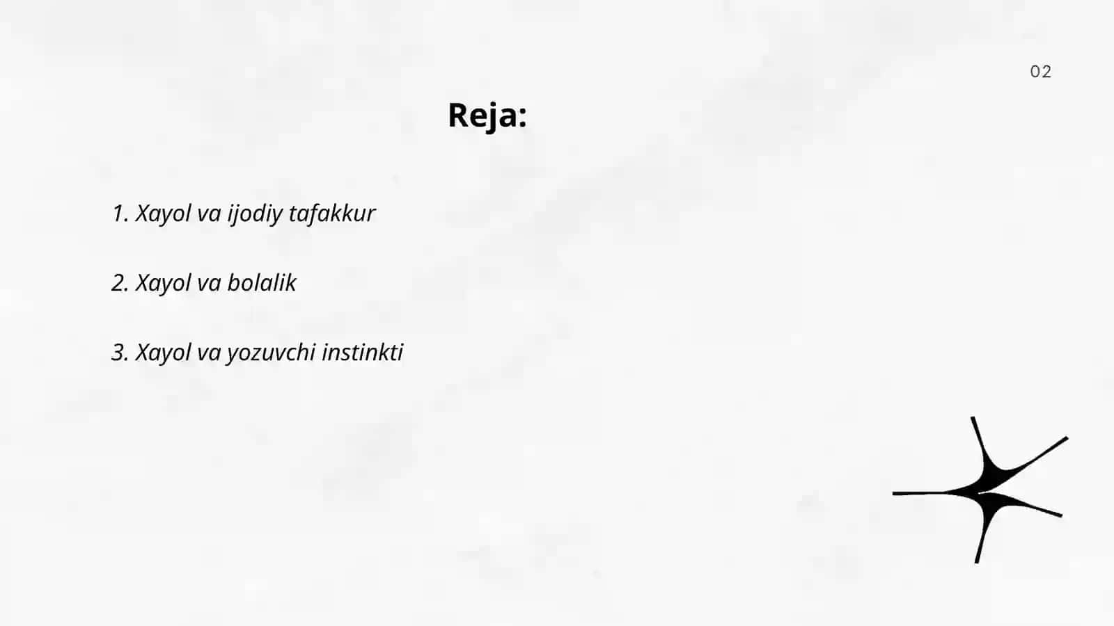 Xayol va ijodiy tafakkur 2