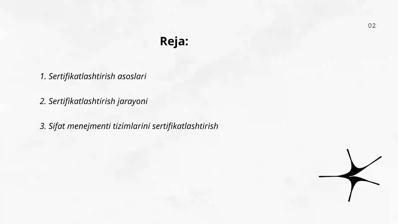Sertifikatlashtirish sxemalari 2