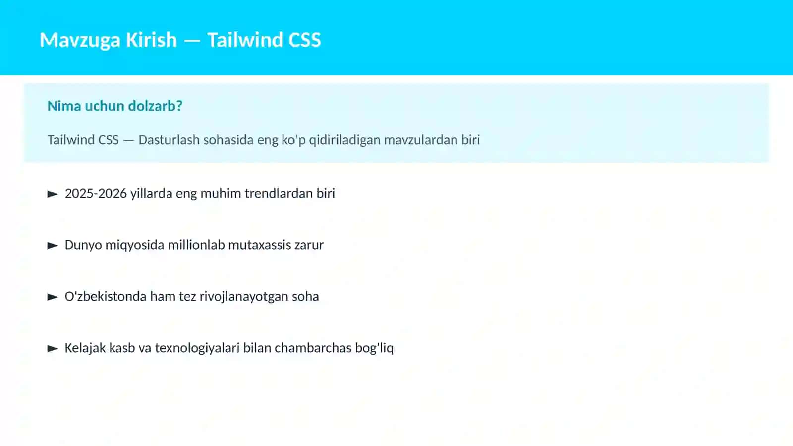 Tailwind CSS 2