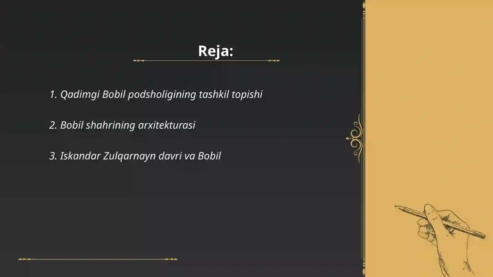 Qadimgi Bobil Podsholigi 2