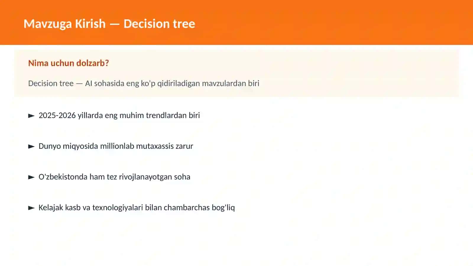 Decision tree 2