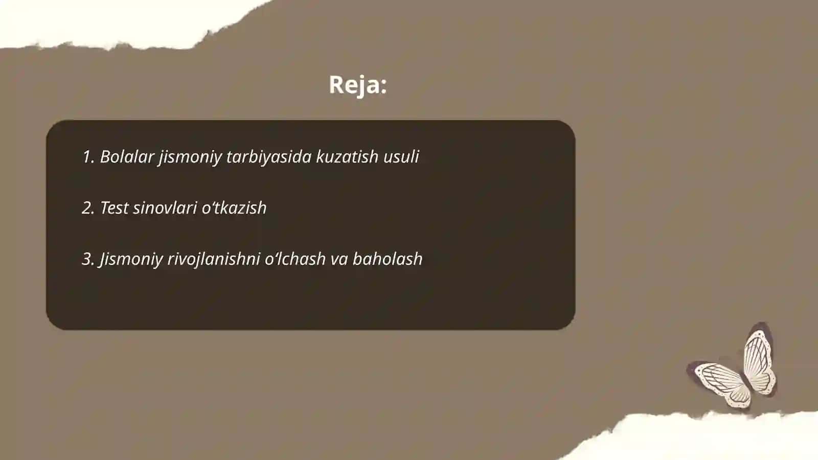 Bolalar jismoniy tarbiyasining tadqiqot metodlari 2