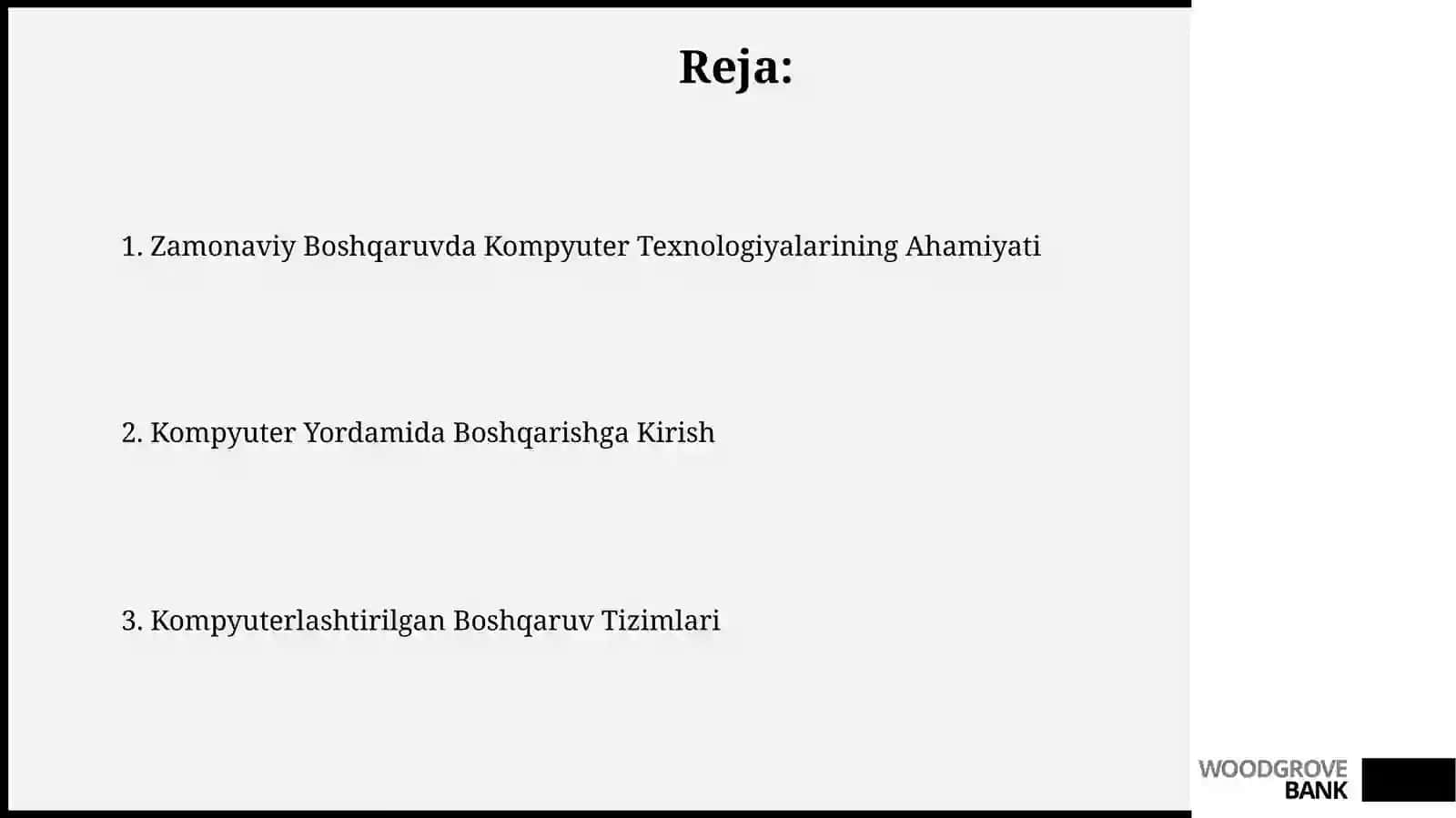 Kompyuter yordamida boshqarish bilan tanishish 2