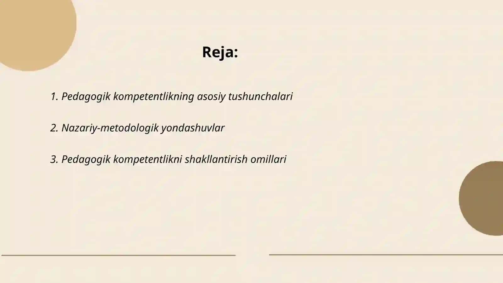 Pedagogik kompetentlikning nazariy-metodologik asoslari 2