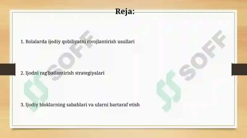 Bolalarda ijodiy qobiliyatlarini rivojlantirish 2