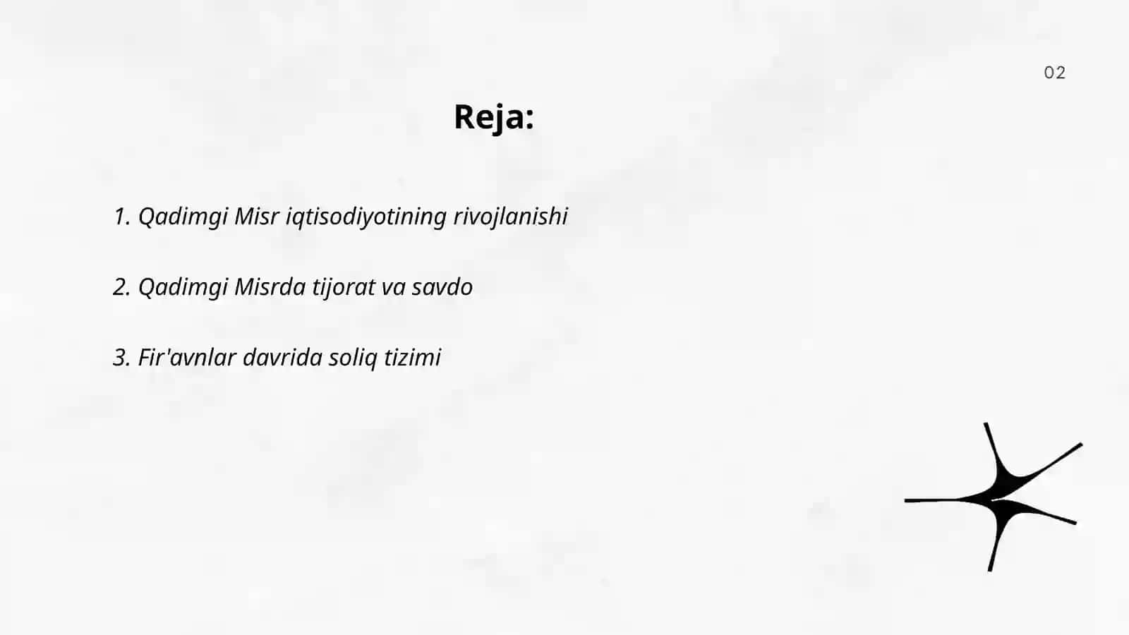 Qadimgi Misrdagi iqtisodiy g’oyalar 2