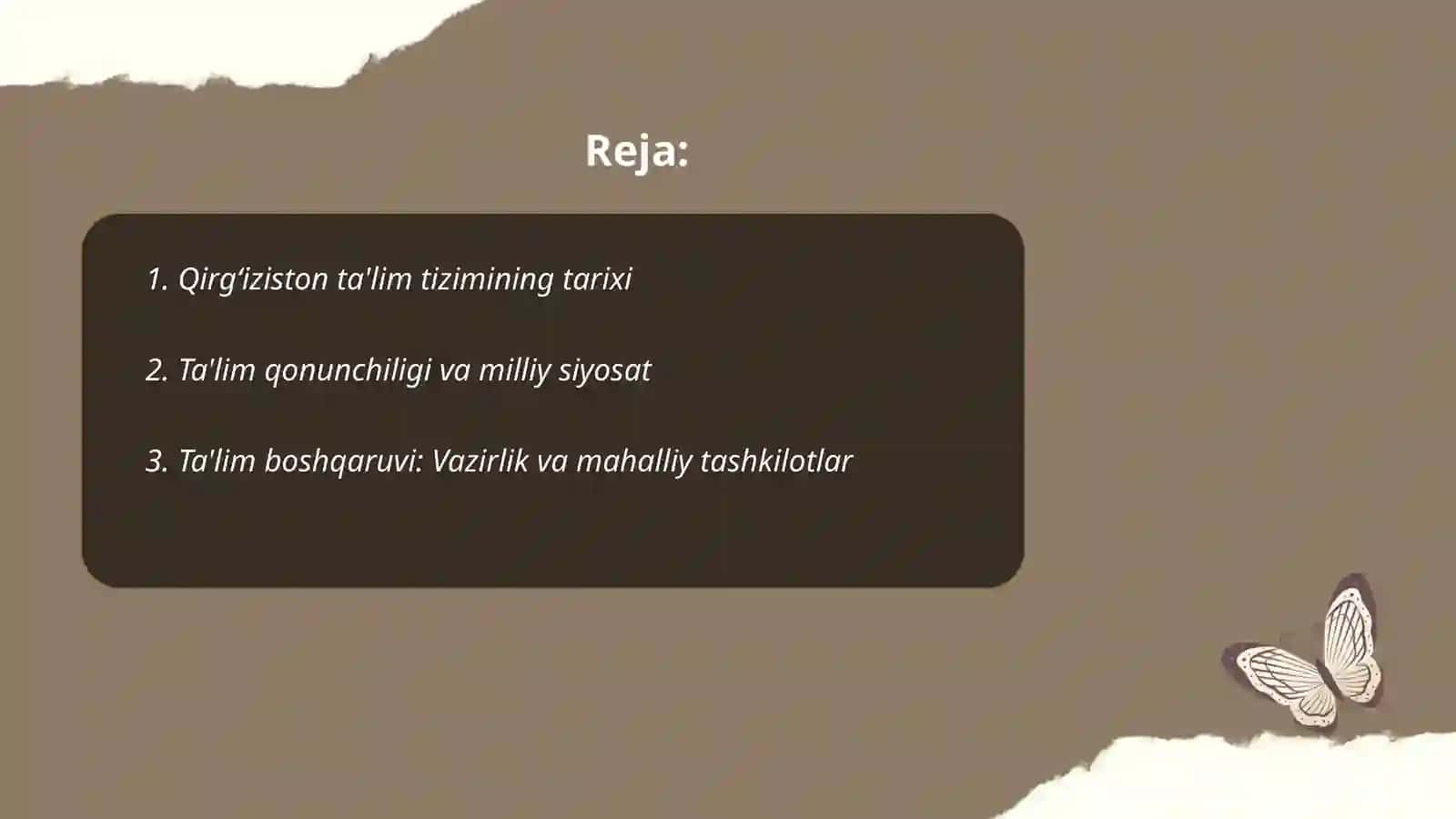Qirgʻiziston ta'lim tizimi 2
