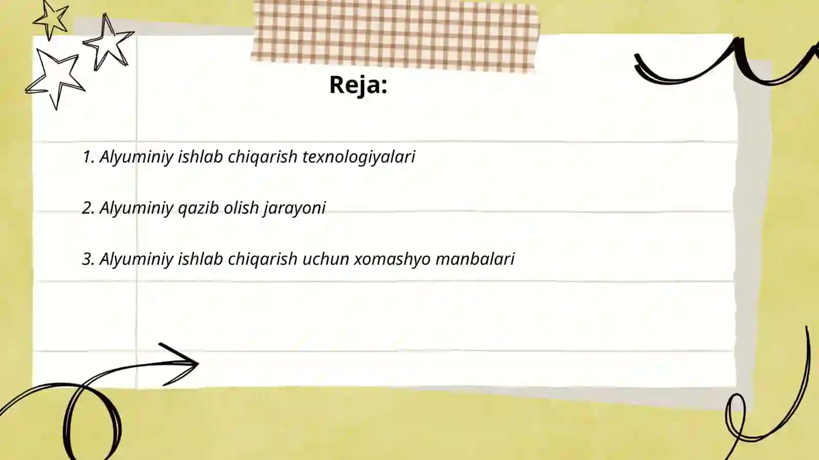 Alyuminiy ishlab chiqarish texnologiyalari 2