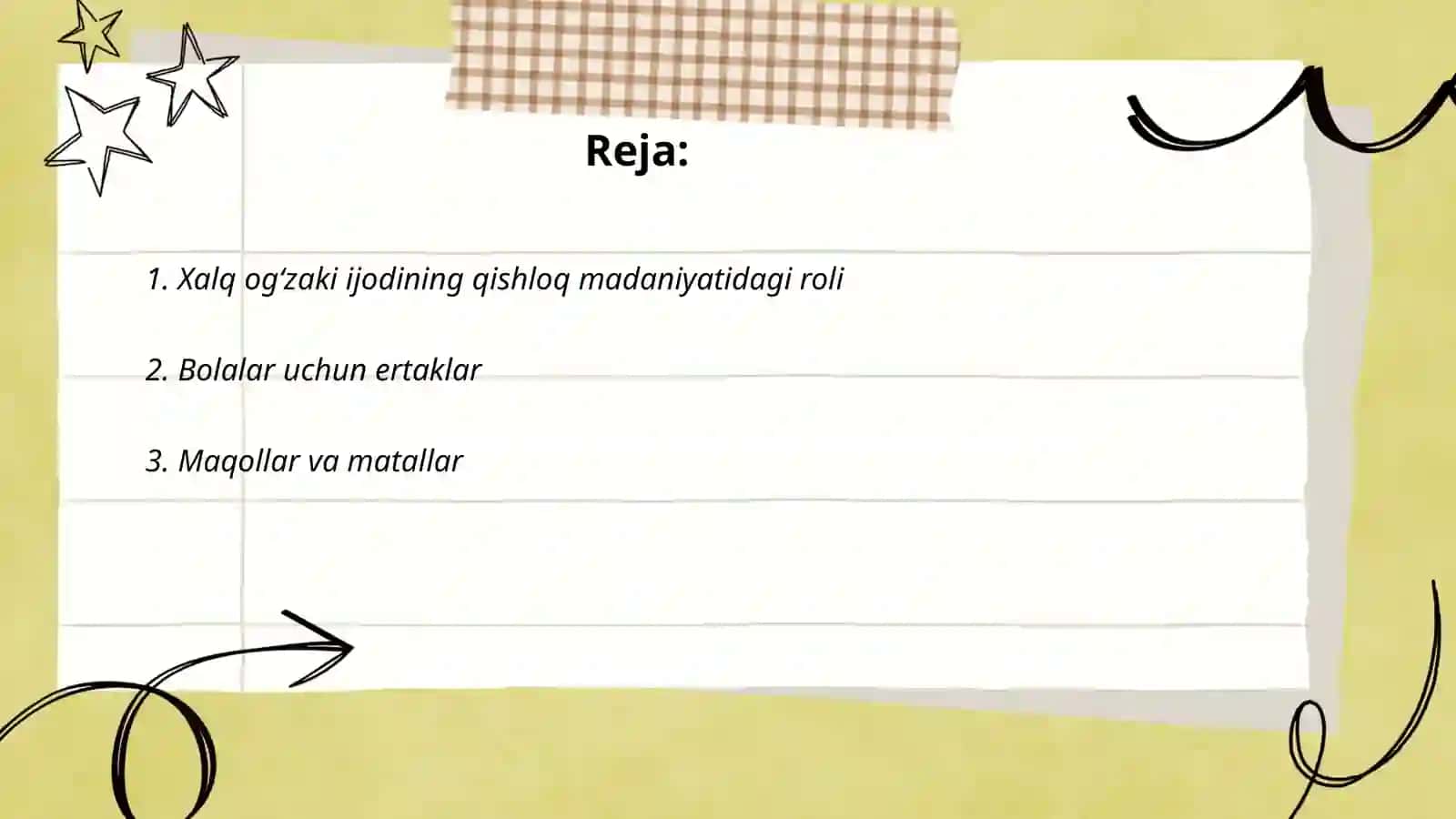 Xalq ogʻzaki ijodining qishloq madaniyatidagi roli 2
