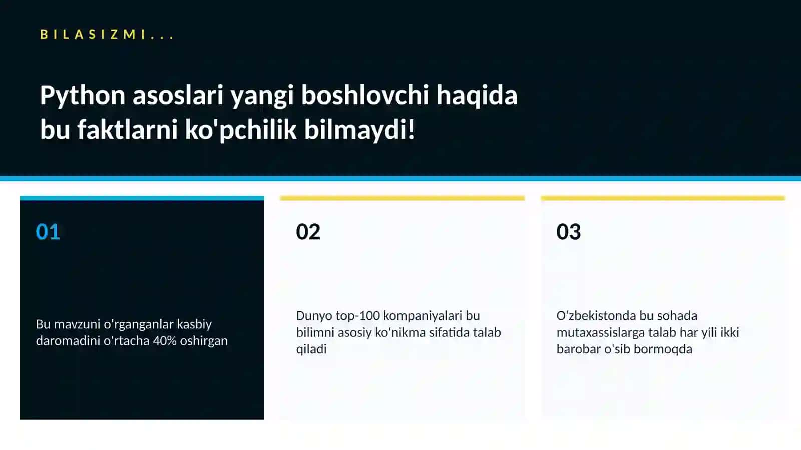 Python asoslari yangi boshlovchi 2