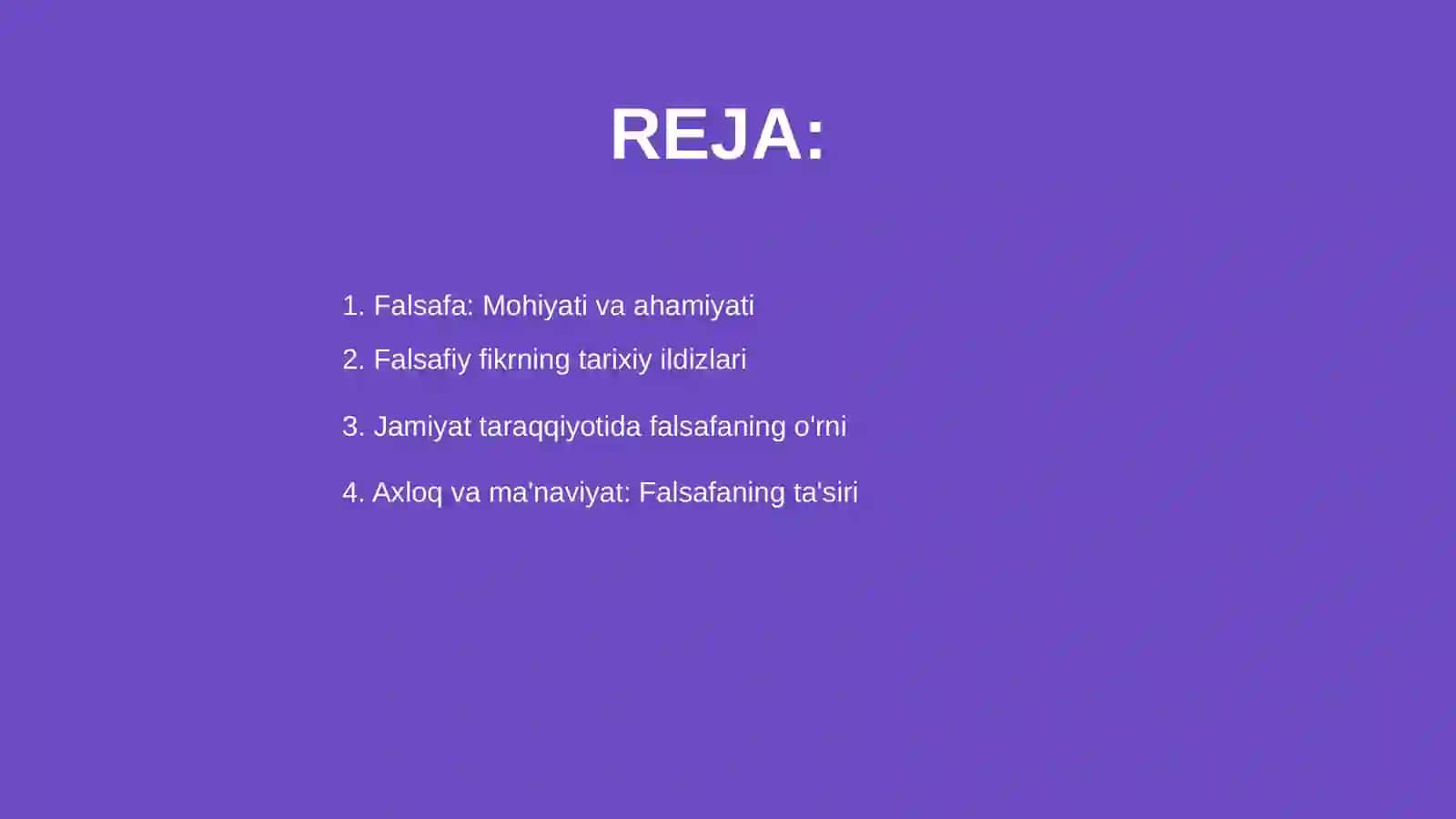 Falsafaning mohiyati va jamiyat taraqqiyotidagi ro'li 2