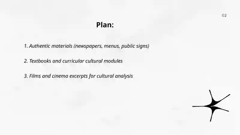 Materials for teaching culture 2