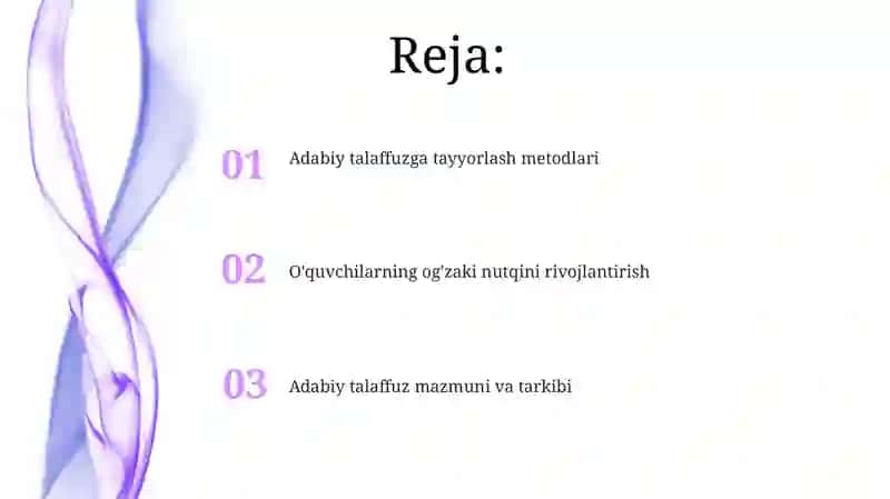 Adabiy talaffuzga tayyorlash metodlari 2