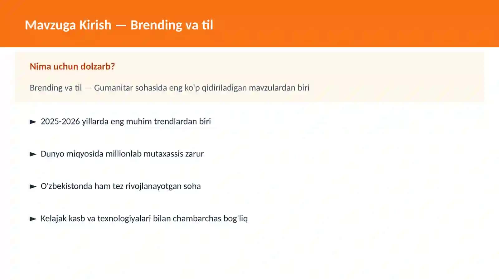 Brending va til 2