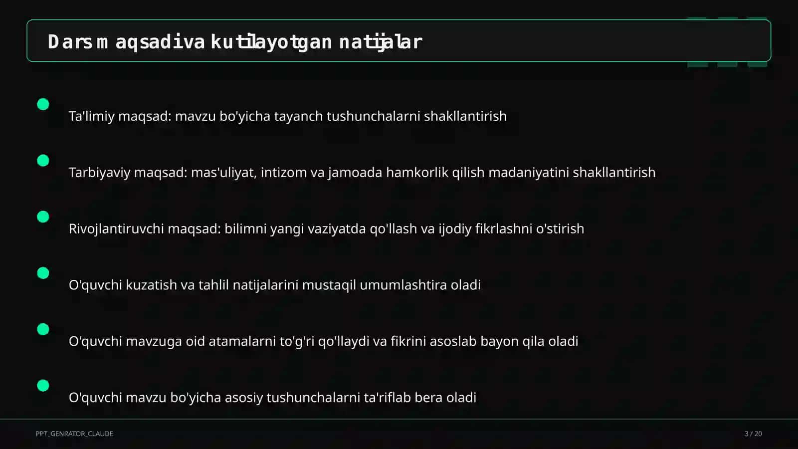 Aldegidlar va karbon kislotalar (10-sinf) 3