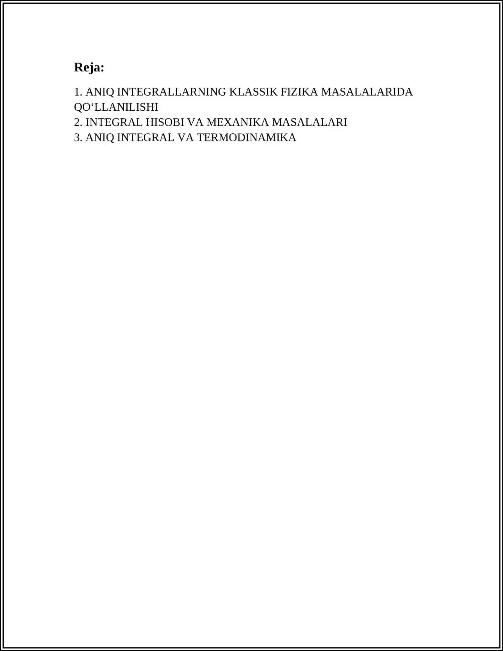 ANIQ INTEGRALNING FIZIKA MASALALARIGA TATBIQI 3