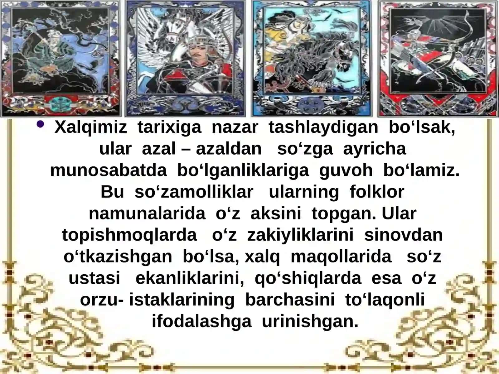 Qadimgi davr folklori 3