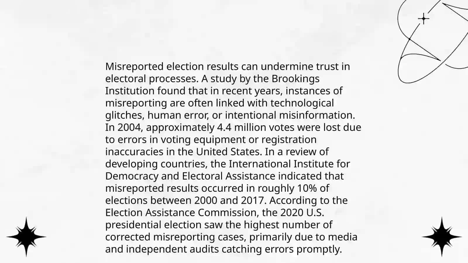 Misreported Election Results 3