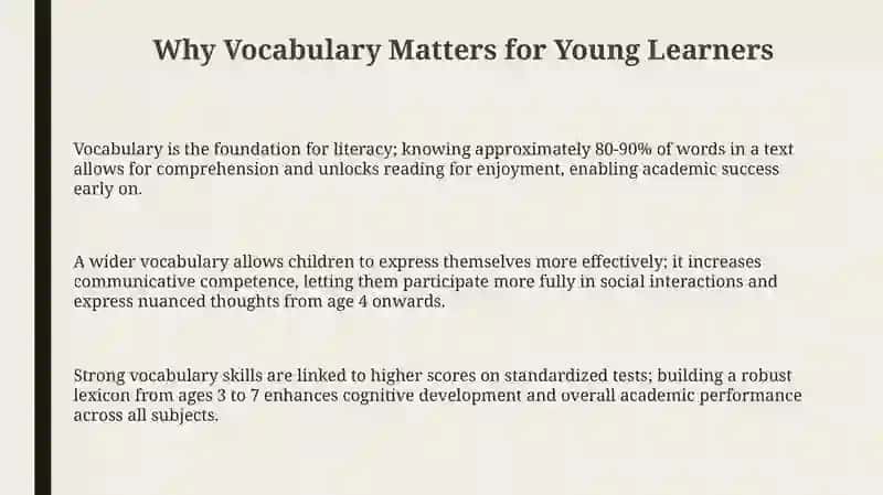 Practical tips for teaching vocabulary to young learners 3
