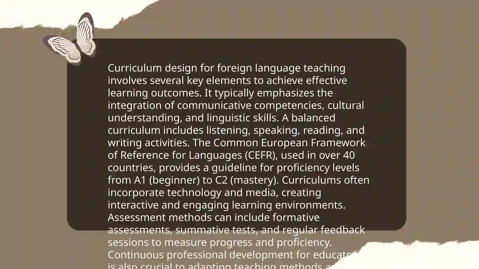 Foreign Language Teaching Process Planning 3
