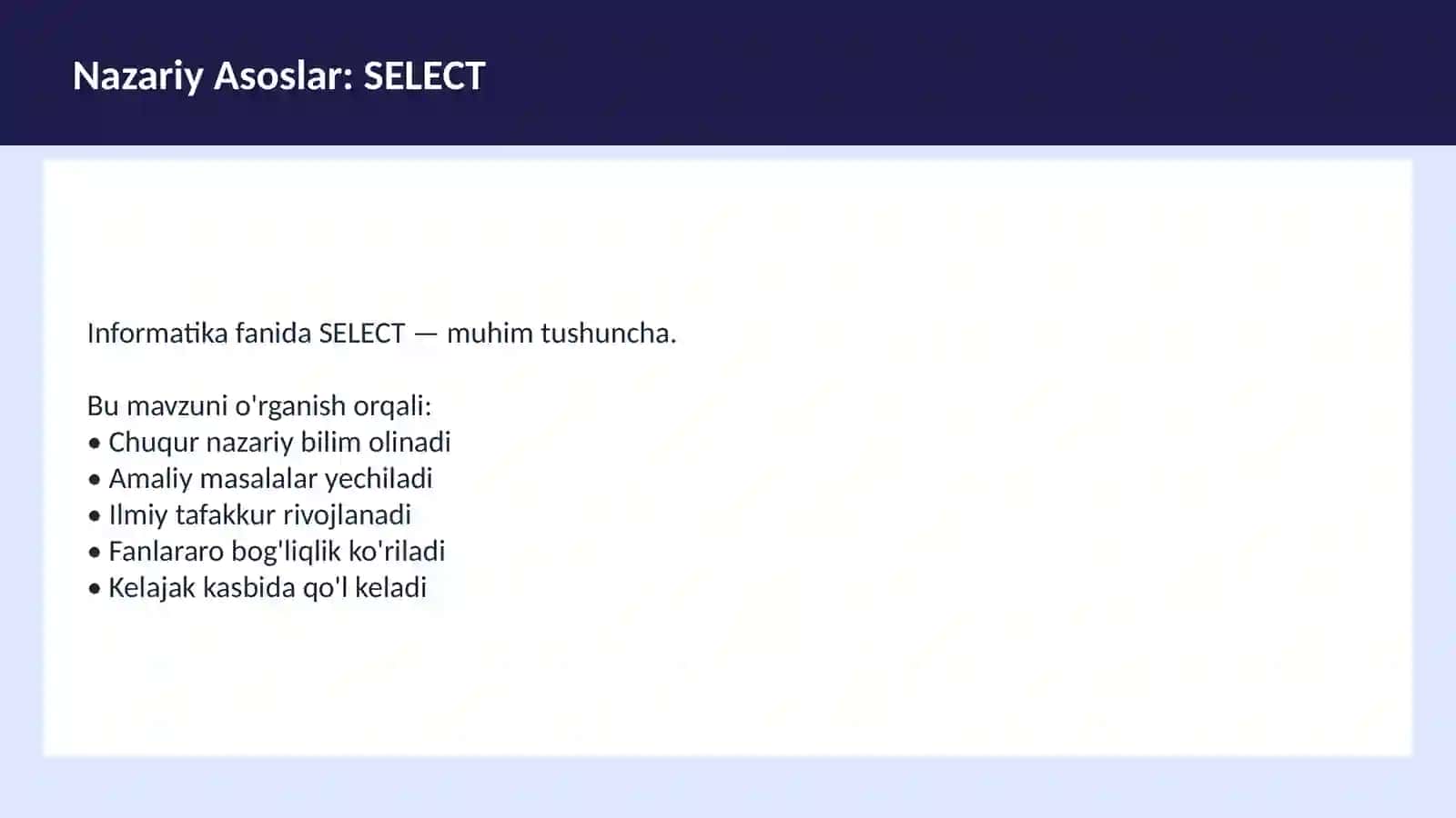 INFORMATIKA SQL 3