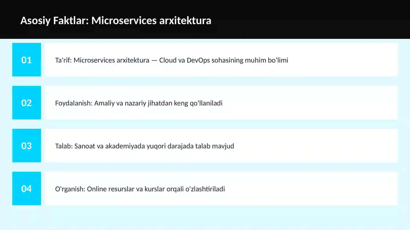 Microservices arxitektura 3