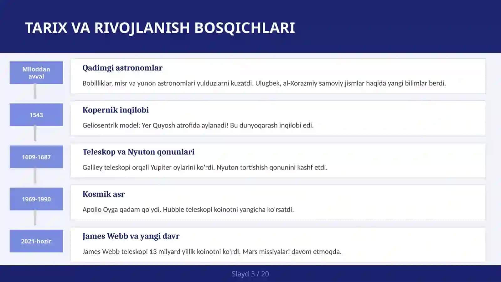 Quyosh Sisteması Planetal 3