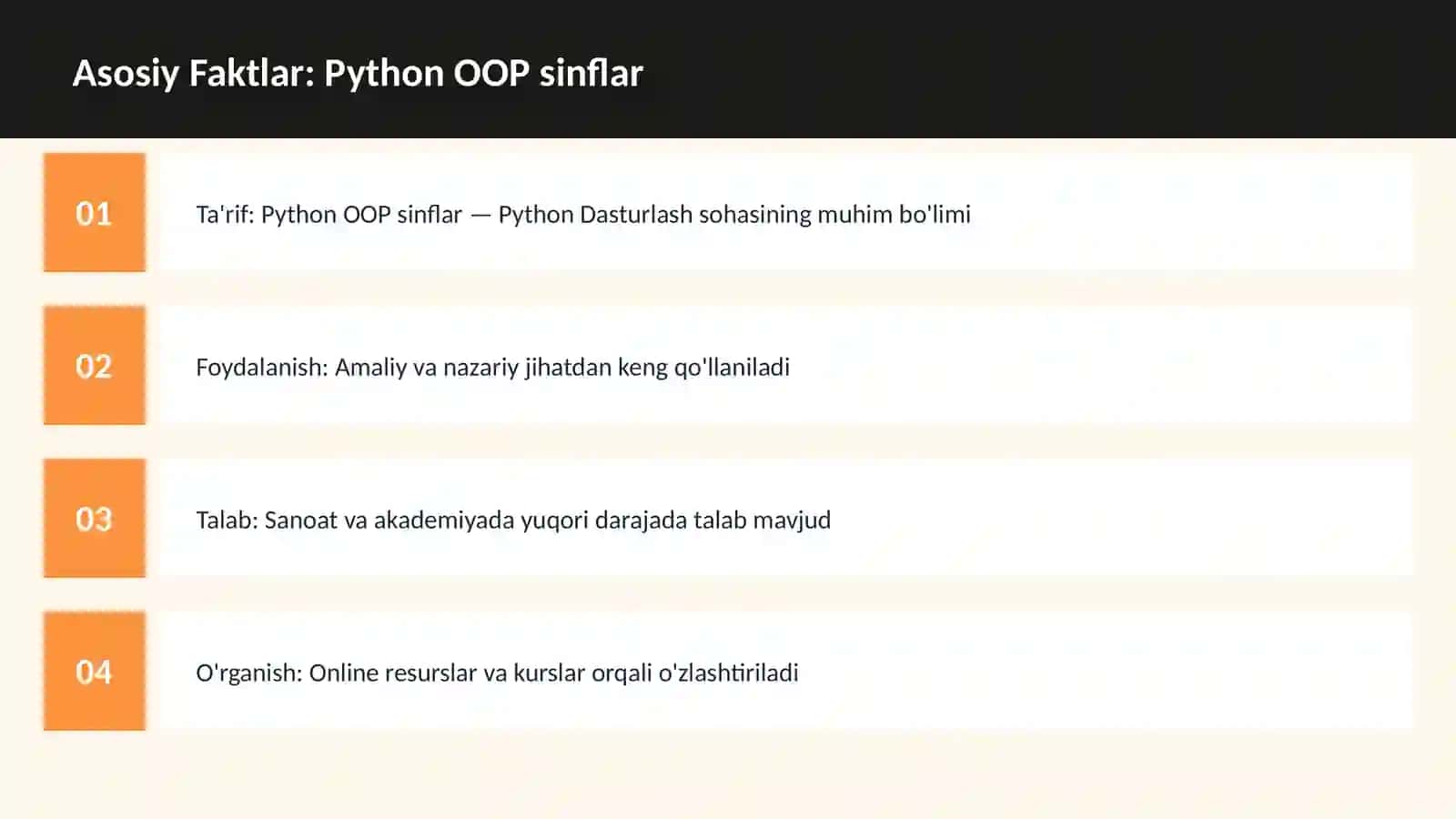 Python OOP sinflar 3