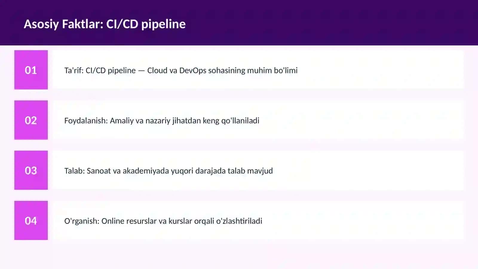 CI/CD pipeline 3