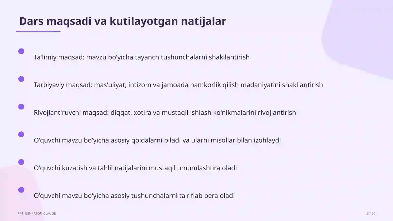 Moddalar massasining saqlanish qonuni (7-sinf) 3