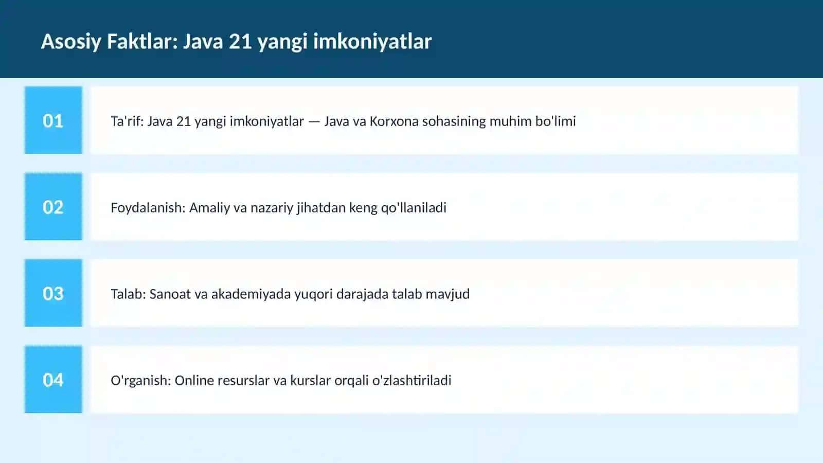 Java 21 yangi imkoniyatlar 3