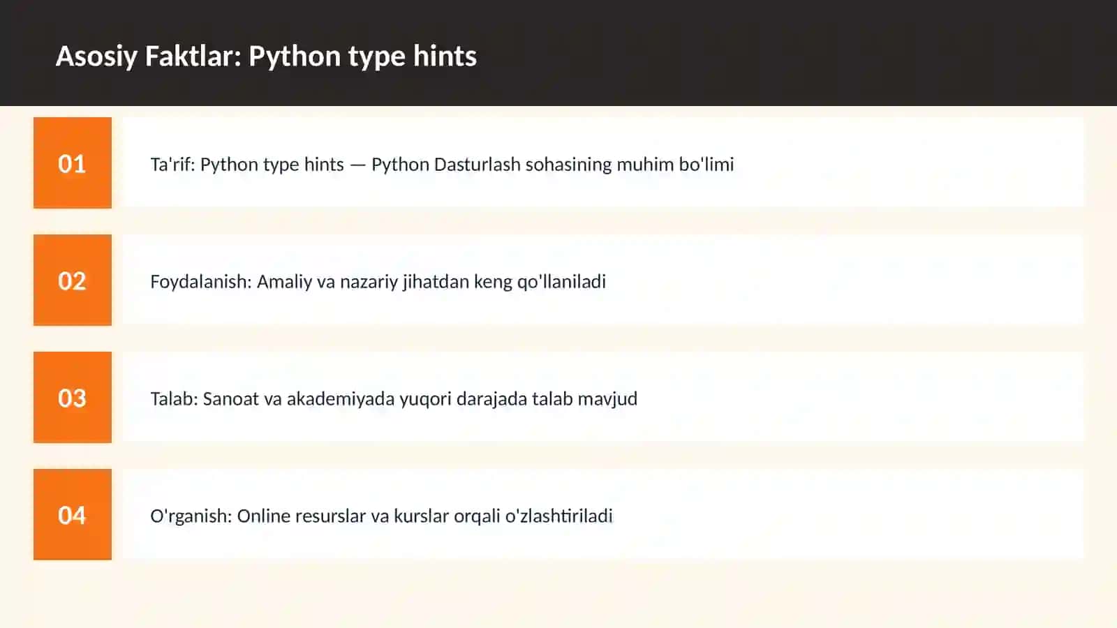 Python type hints 3