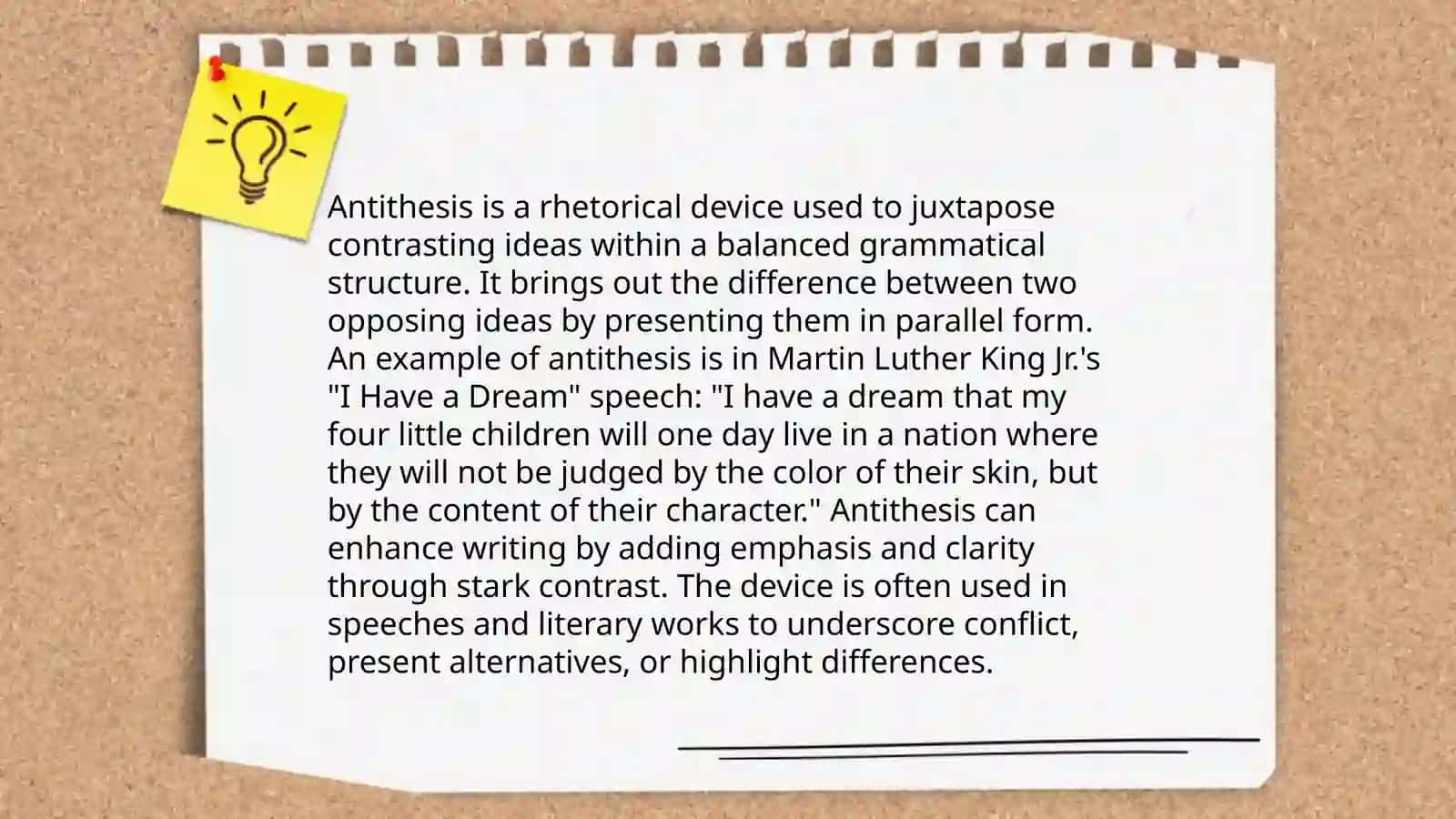 Plan: Antithesis, Anaphora, Epistrophe 3